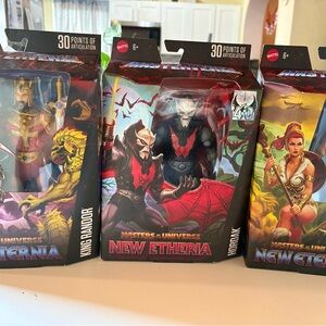 Mattel Masters of the Universe New Etheria lot